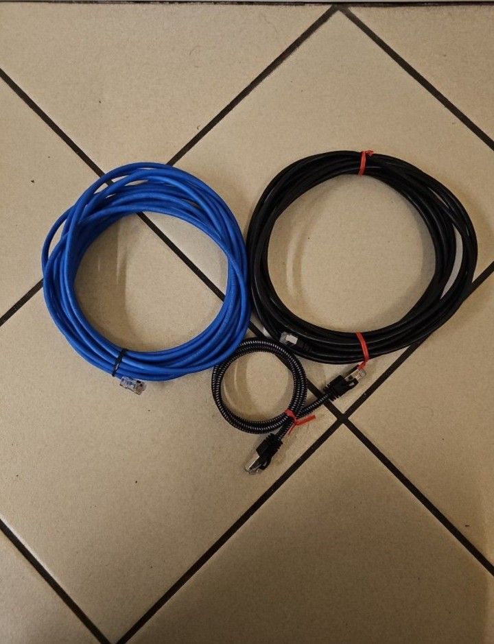 Ethernet Cables 3-Count Bundle – Never Used!