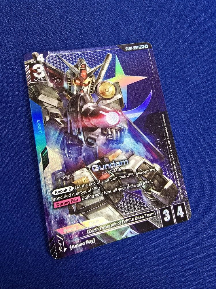 Bandai Namco Gundam Tcg Rx-78-2 Alternate Art LR+