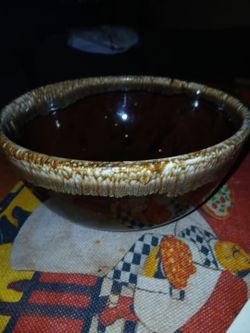 Brown bowl