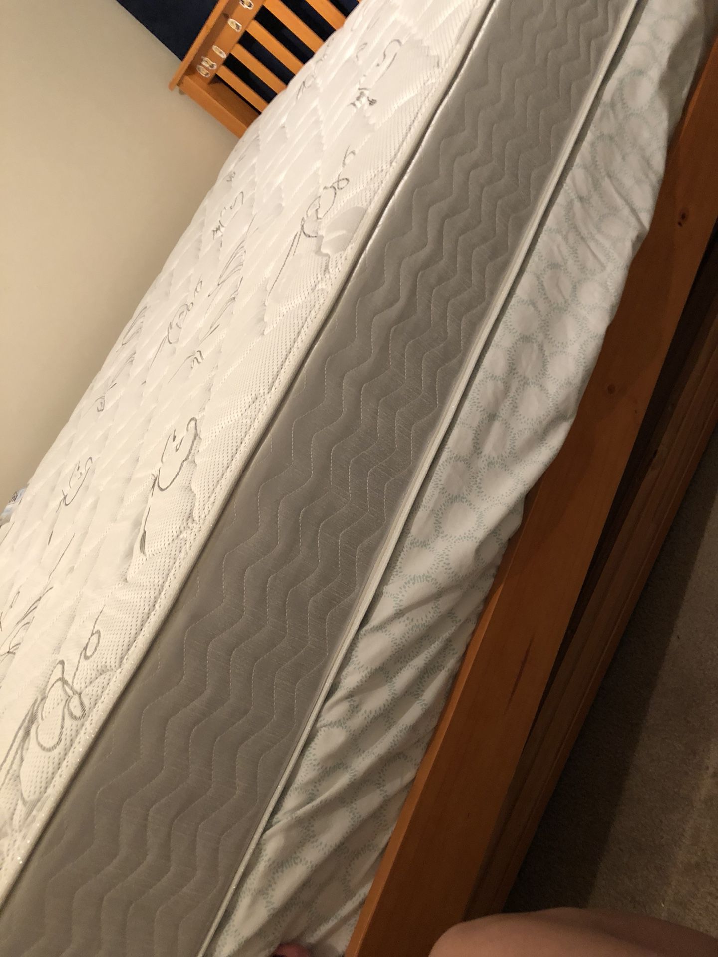 2 full over mattresses like new. $ 100 each