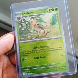 Leafeon  Pokemon Prismatic  Master Ball 