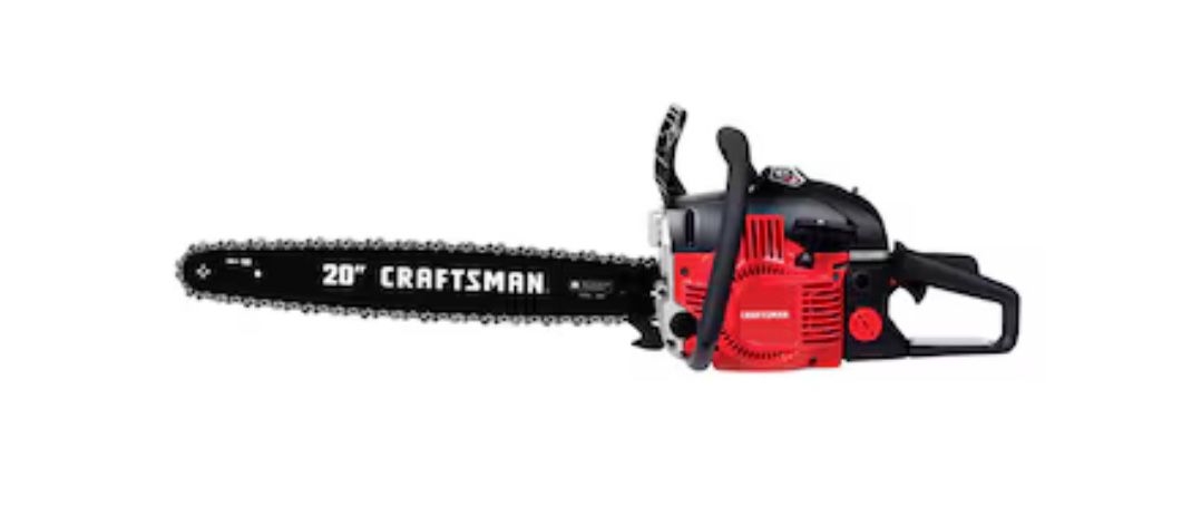CRAFTSMAN S205 46-cc 2-cycle 20-in Gas Chainsaw