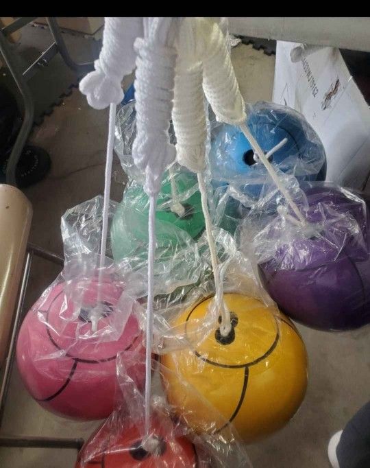 New Tetherballs $14 each 2x$25 ..PRICE IS FIRM located in Hesperia by the Hesperia jr high school.