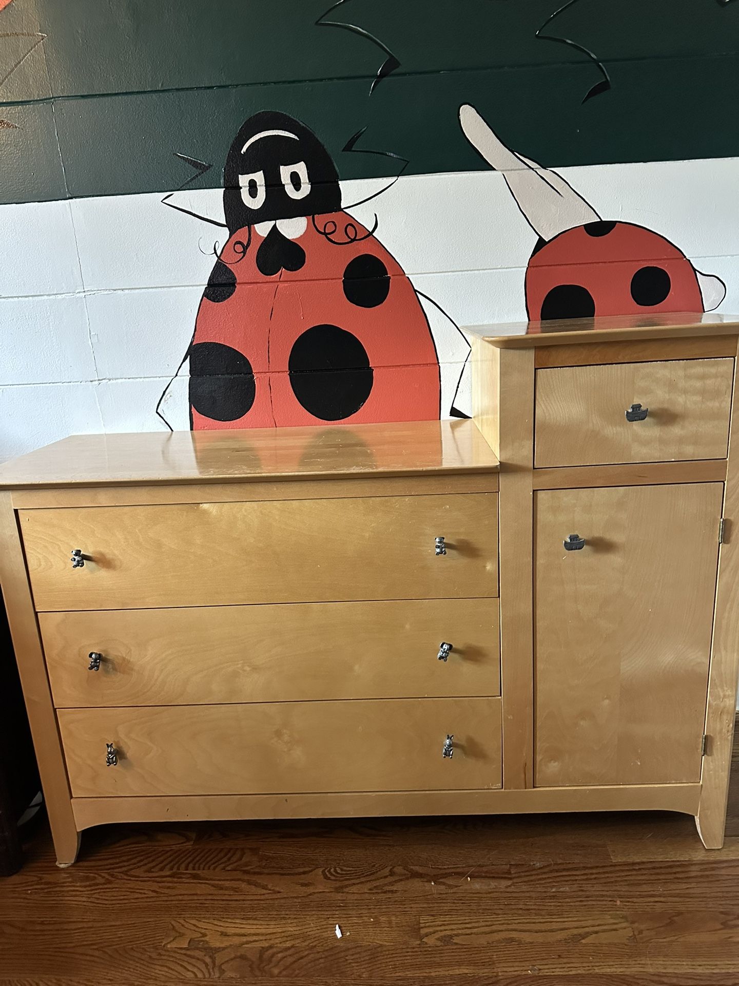 Dresser with Changing Table