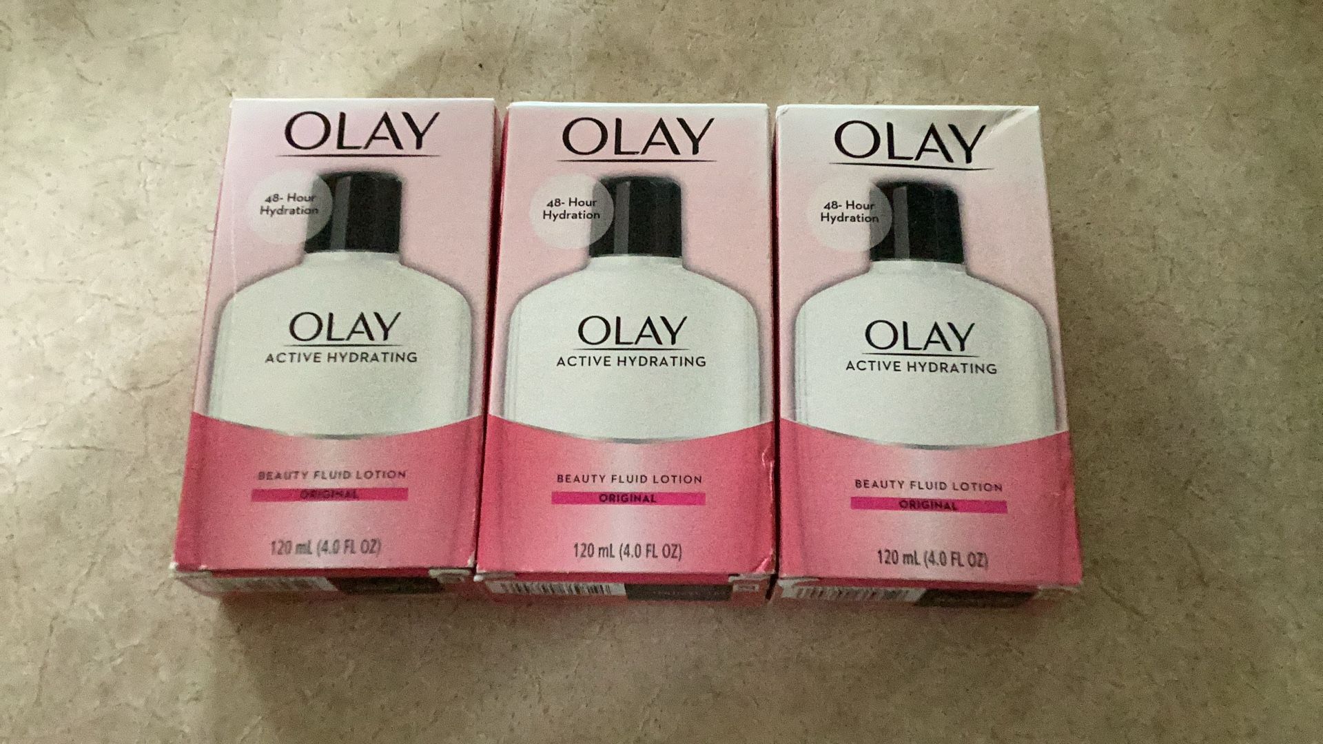 3 Olay Beauty Fluid Lotion Original