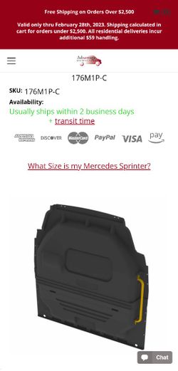 Petition Panels For Mercedes Sprinter