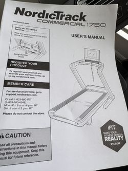 Stationary Bike - Nordic Track 1750
