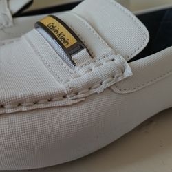 Calvin Klein White Dressing Shoes 
