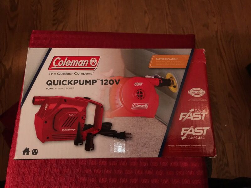 COLEMAN QUICKPUMP 120V