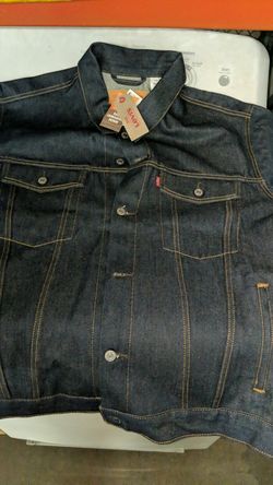 Brand new navy blue levi jacket