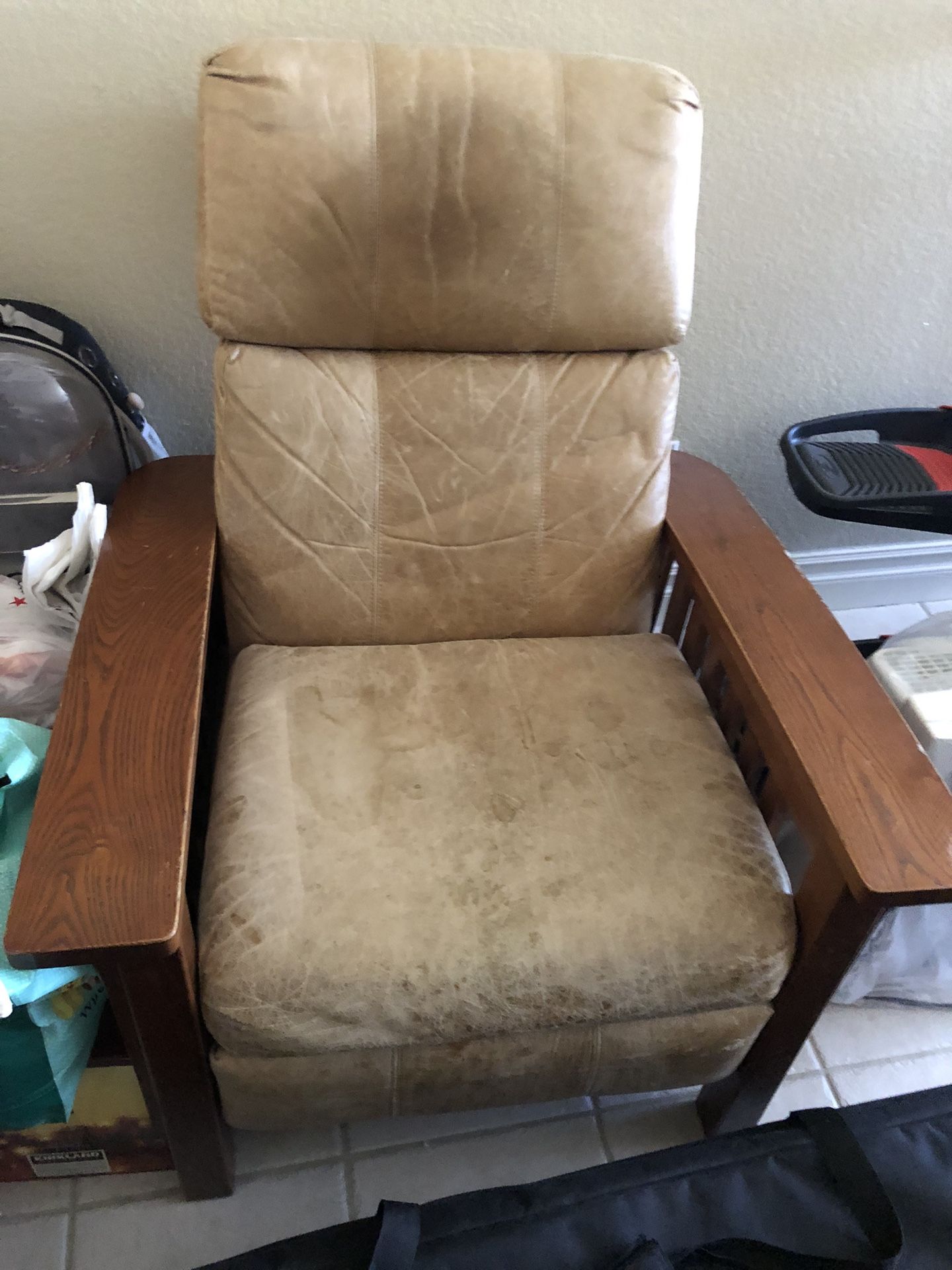 Leather Recliner