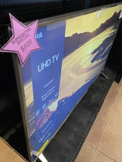 LG 75" 4K UHD Smart TV with HDR