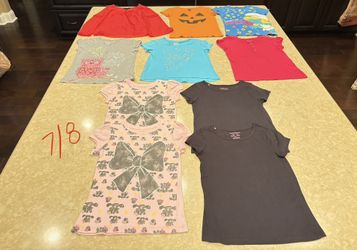 7/8 Girl Tops $5 EACH