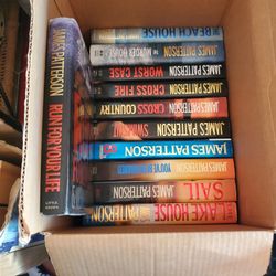 James Patterson Hard Cover Books