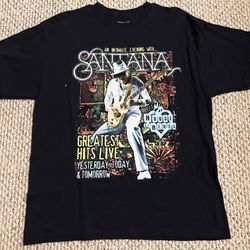 Carlos Santana Greatest Hits Live House of Blues T-Shirt Men’s Size XL