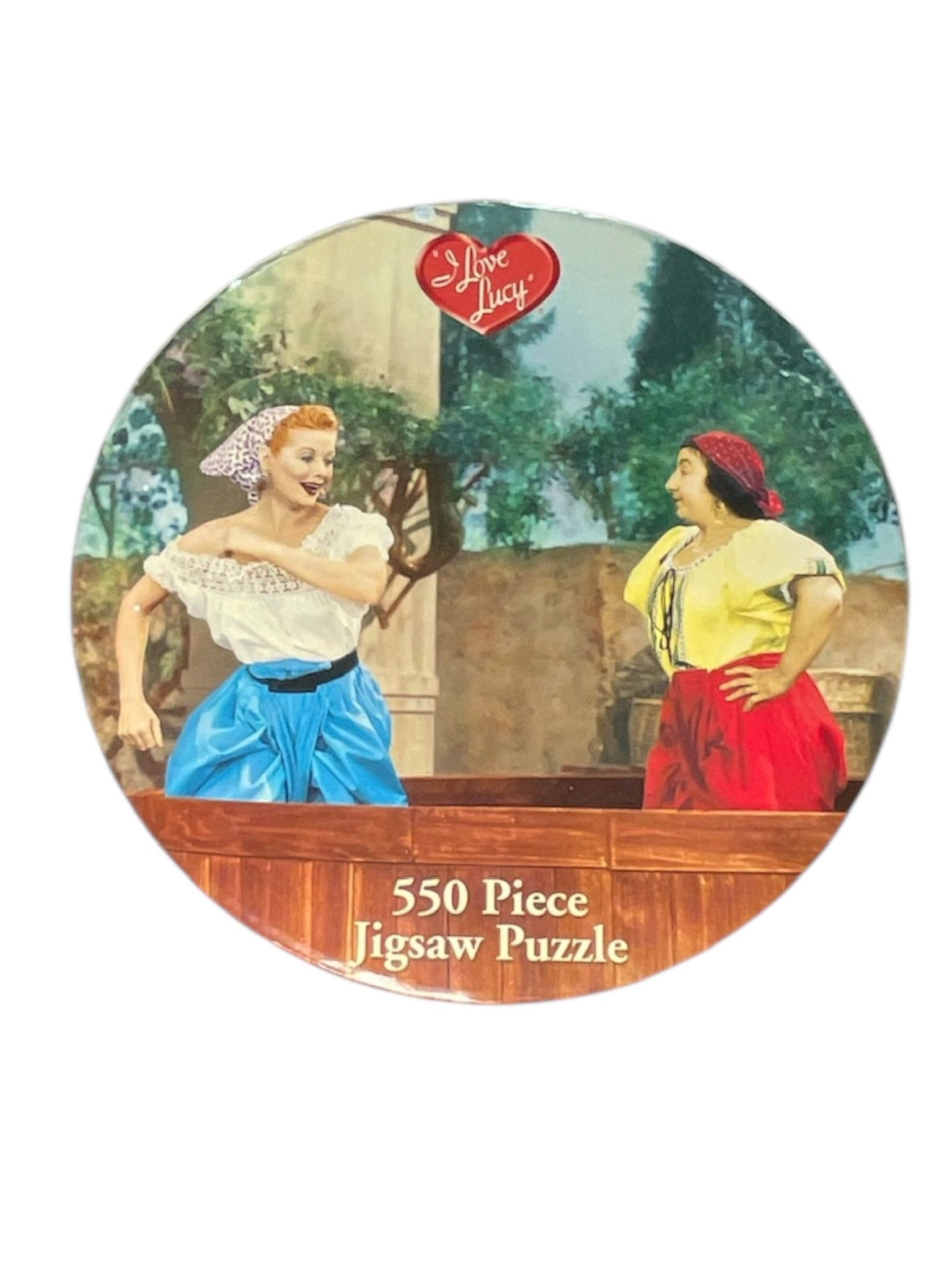 I Love Lucy 550 Piece Jigsaw Puzzle 1956 Episode #150 Italian Movie Lucy’s