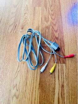 Nintendo Wii / Wii U - Official - RCA Composite AV Cable - (Red,White,Yellow)