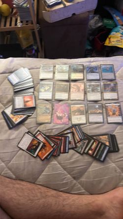$45 OBO 30 mtg singles TCG market price $58 plus 200 additional cards, foils, rare, revised through modern $45 OBO