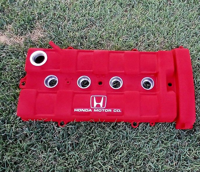 90-01 Teggy LS non-Vtec Wrinkle Red Valvecover