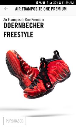 Nike Air Foamposite One Premium Doernbecher Freestyle Size 11 DS for Sale in North Bergen NJ OfferUp