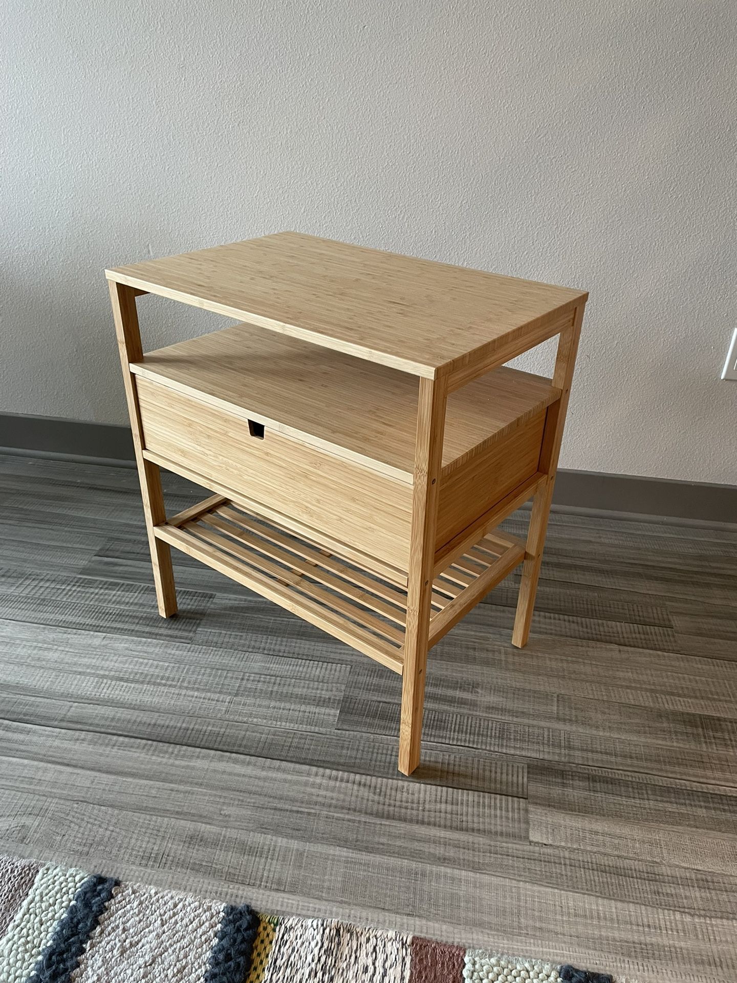 IKEA Nordkisa Nightstand (Bamboo) for Sale in Los Angeles, CA OfferUp