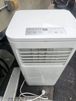 A/C portable, with moat control works perfect.
