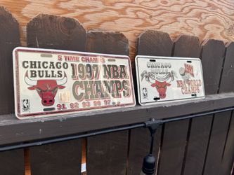 Chicago Bulls License Plates