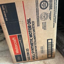 12 Qts Full Synthetic 0W-20 Oil