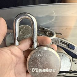Hardened Master Lock Heavy Duty 