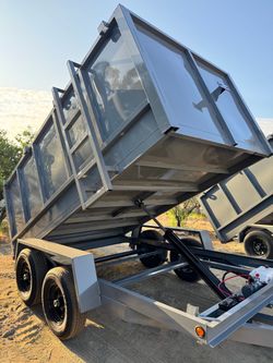 Brand New 12ft Long Hydraulic Dump Trailer 🎁