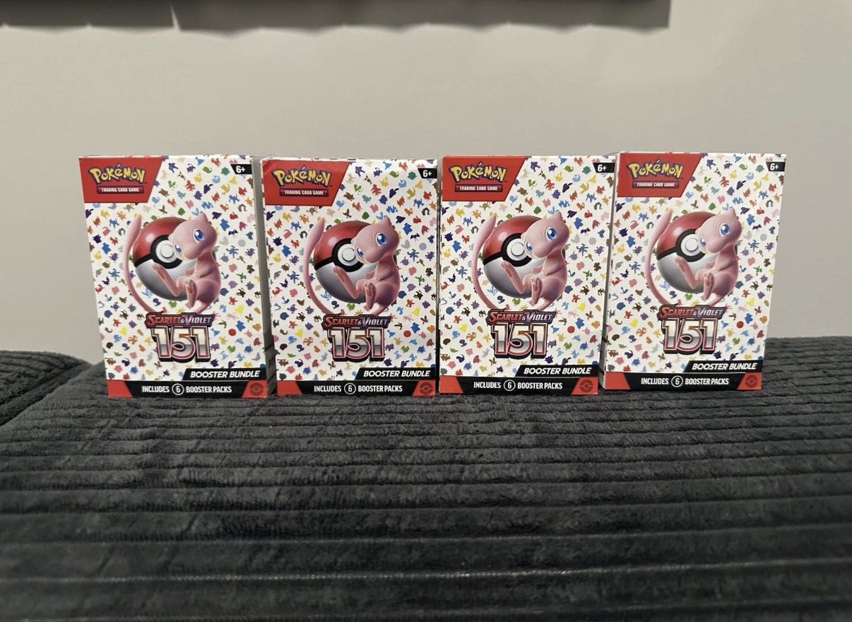 151 pokemon lot X4