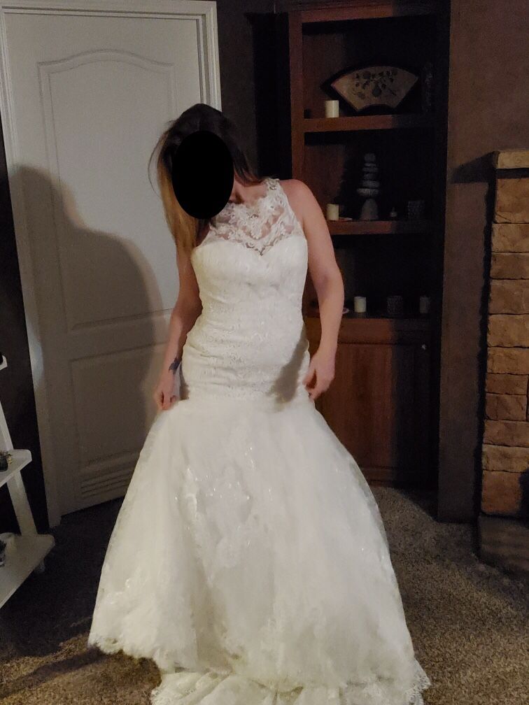 Wedding Dress Size 8 with tags