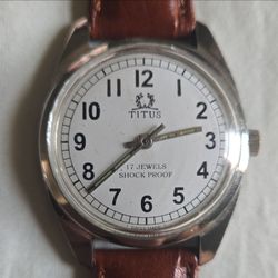 Solvil et Titus Manual-winding mechanical 17 Jewels