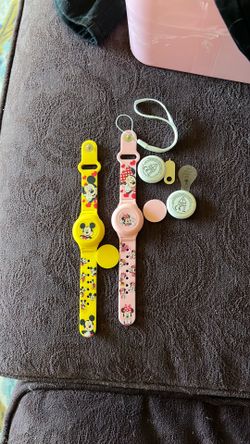 Trackers for kids Minney Mickey Mouse wrist bands