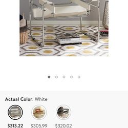 white leather chair upholster.