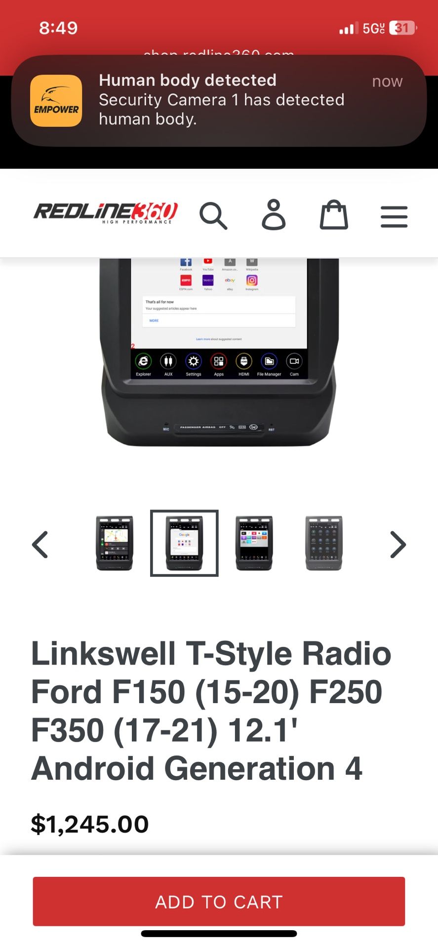 Ford Aftermarket radio