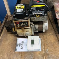 CARLIN OIL BURNER/ THERMOSTAT “HONEYWELL”