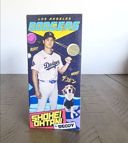Shohei Ohtani & Decoy Bobblehead 2024 Dodgers SGA - New In Box