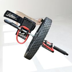 Lifeline Power Wheel 2 Core Strength AB Exerciser Great Condition! Great Workout Shipping Available 