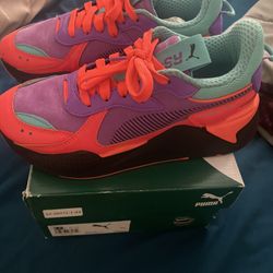 Colorful Puma Sneakers 🎉