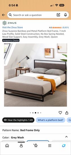 *BRAND NEW* ZINUS Queen Bed Frame *QUEEN SIZE*