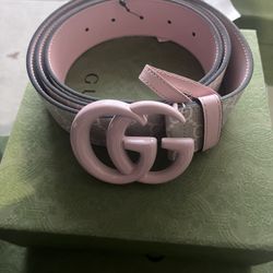 New GG Pink Belt