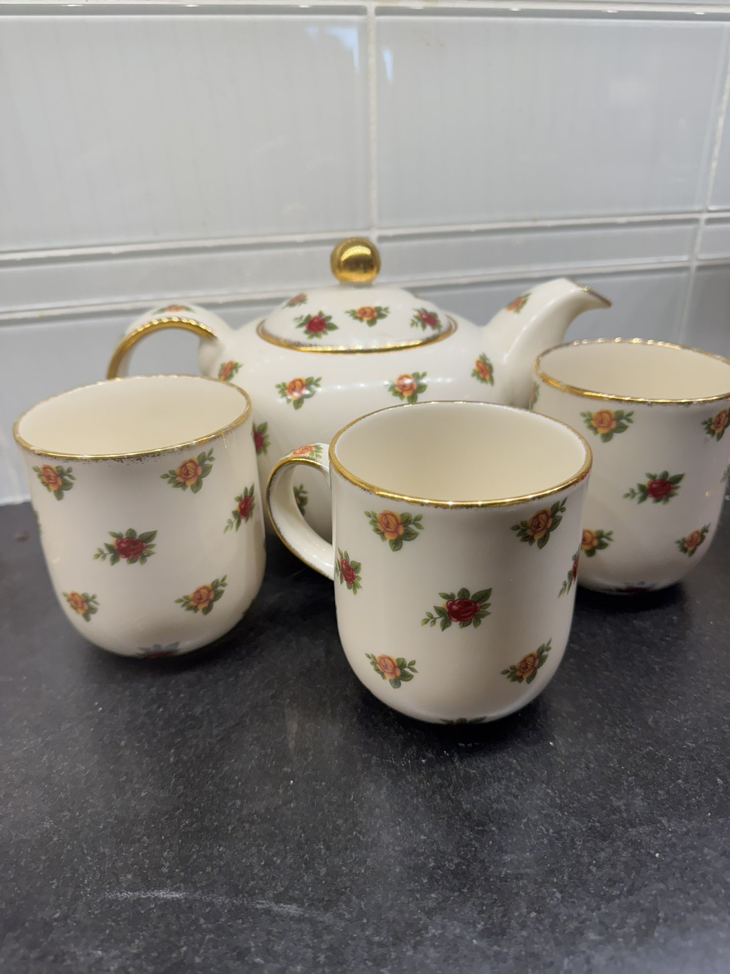 Vintage Royal Albert Floral Fine China Tea Set