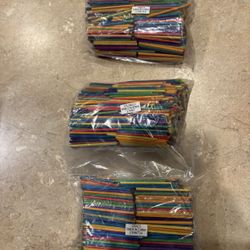 2400 popsicle hobby craft sticks 2.5”  - New