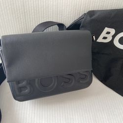 Boss Crossbody Bag - Black