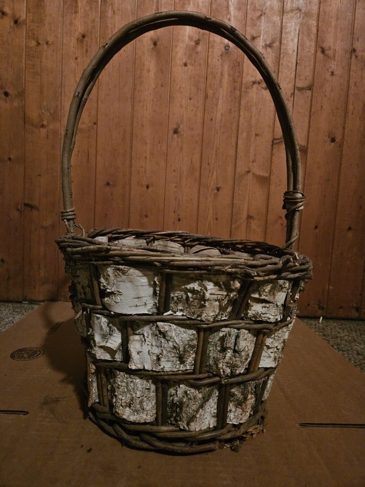 Birch Bark Basket