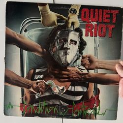 Quiet Riot Condition Critical LP 1984 Original Pressing