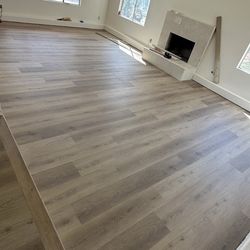 Laminated vinyl floors