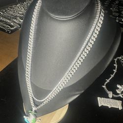 Moissanite Diamond Chain 