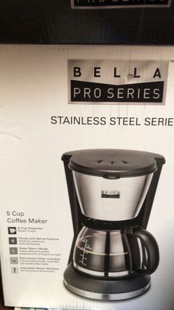 New Bella Pro Series Coffee Maker